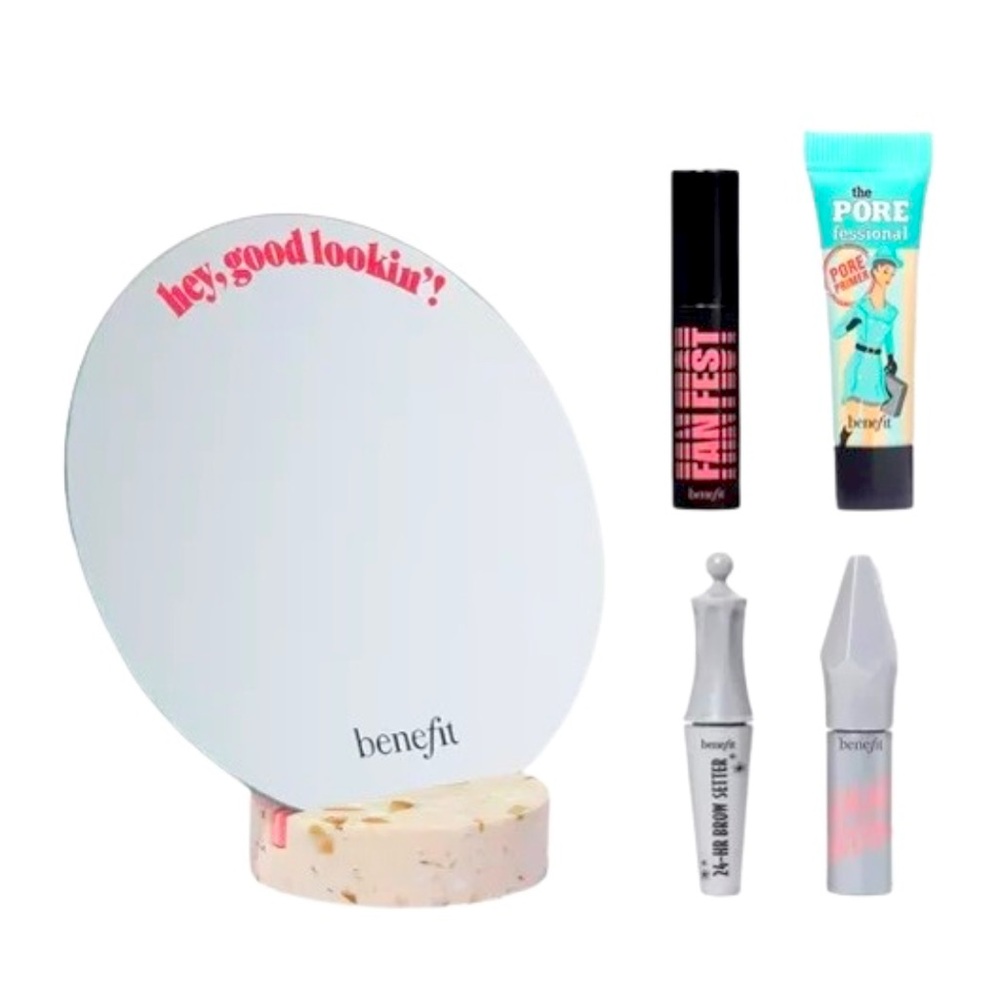 *NEW* Benefit Mirror & Deluxe Samples